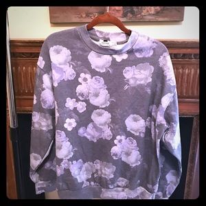 Topman Floral Sweatshirt